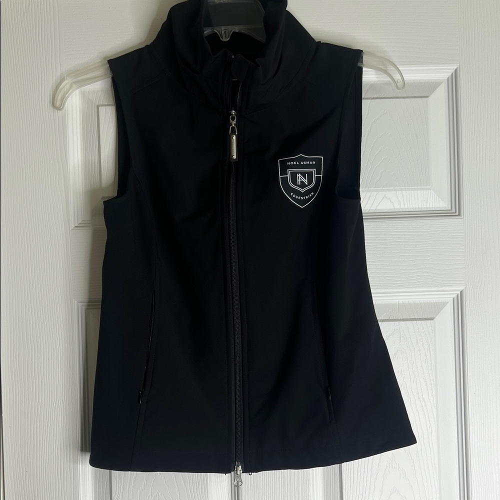 Noel Asmar Black Zip-Up Vest